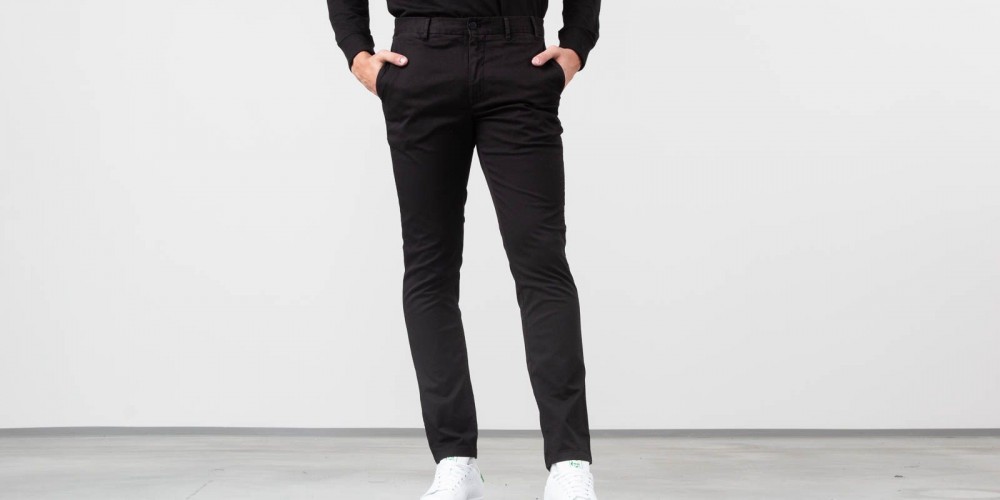 Norse Projects Aros Slim Light Stretch Pants Black