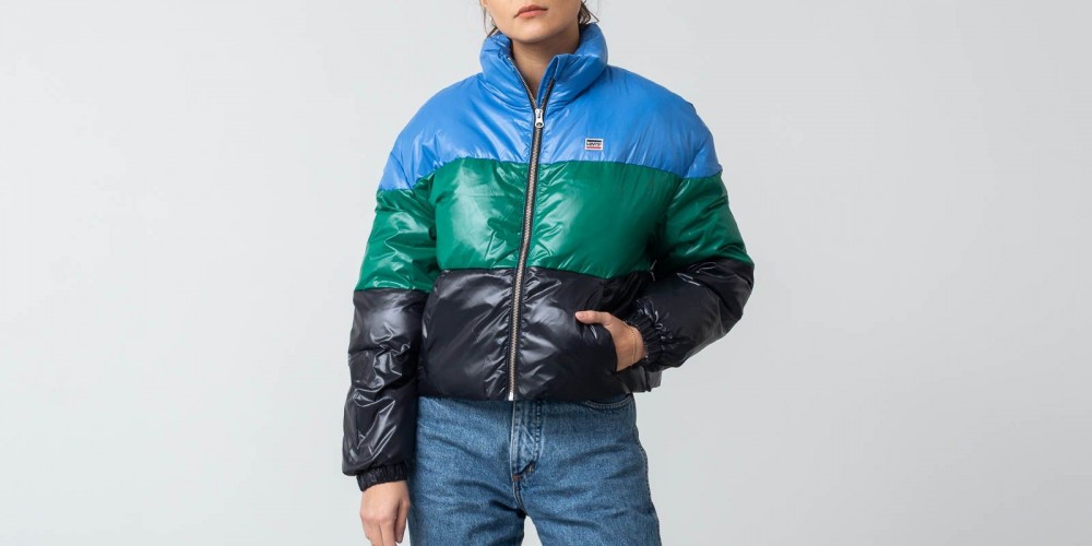 Levi's® Sam Puffer Jacket Blue/ Green