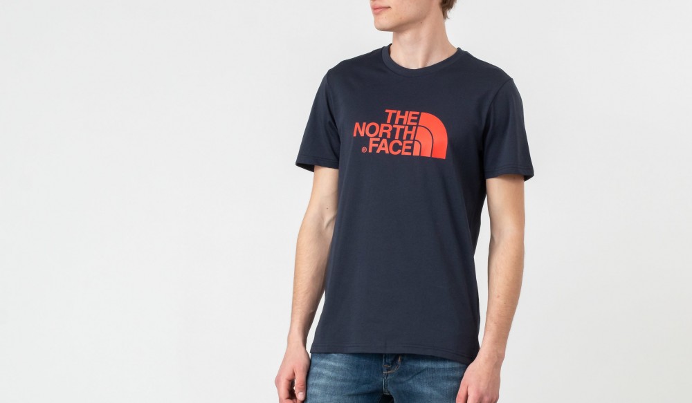 The North Face Easy Tee Urban Navy/ Fiery Red