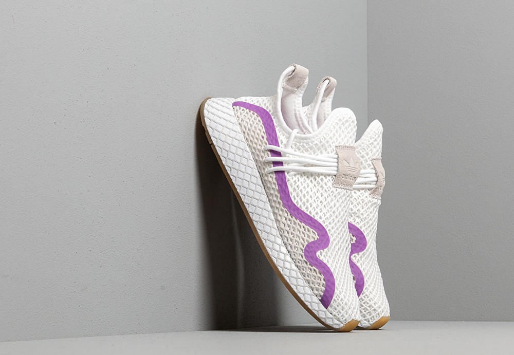 adidas Deerupt S W Ftw White/ Active Purple/ Grey One