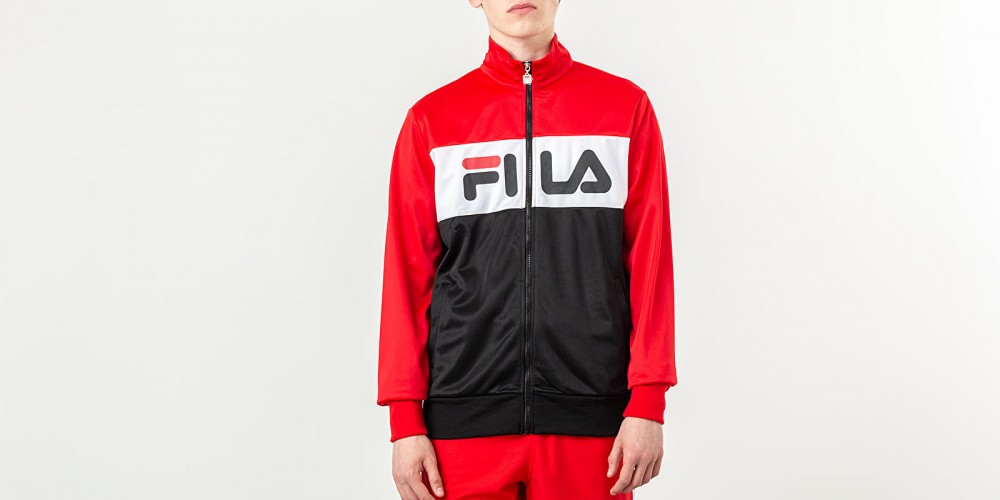 FILA Balin Track Jacket True Red/ Black/ Bright White