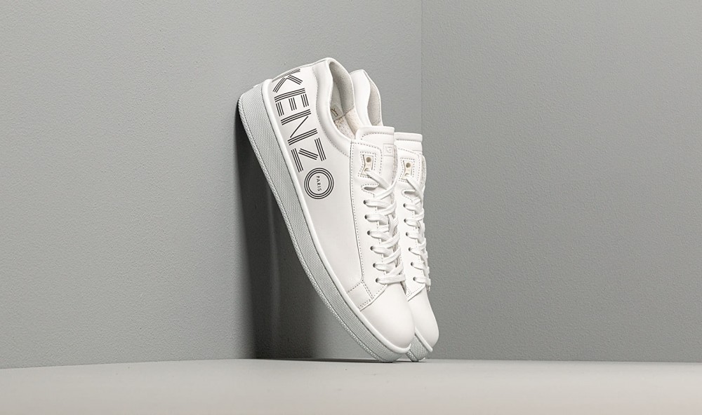 KENZO Tennix Low Top Sneakers White