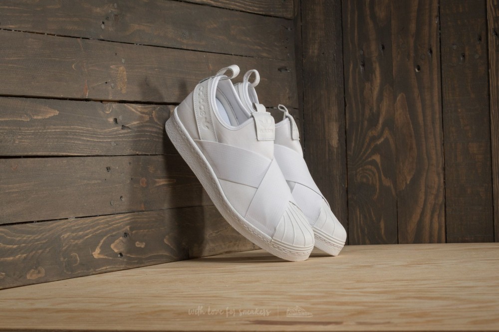 adidas Superstar Slip On Ftw White/ Ftw White/ Ftw White