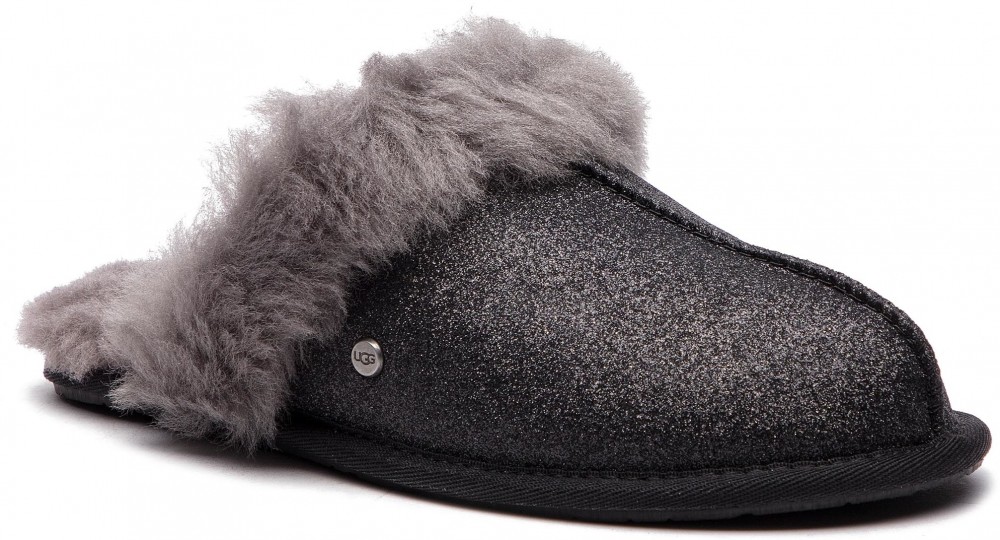 Zártpapucs UGG - Scuffette II Sparkle 1100177 W/Blk