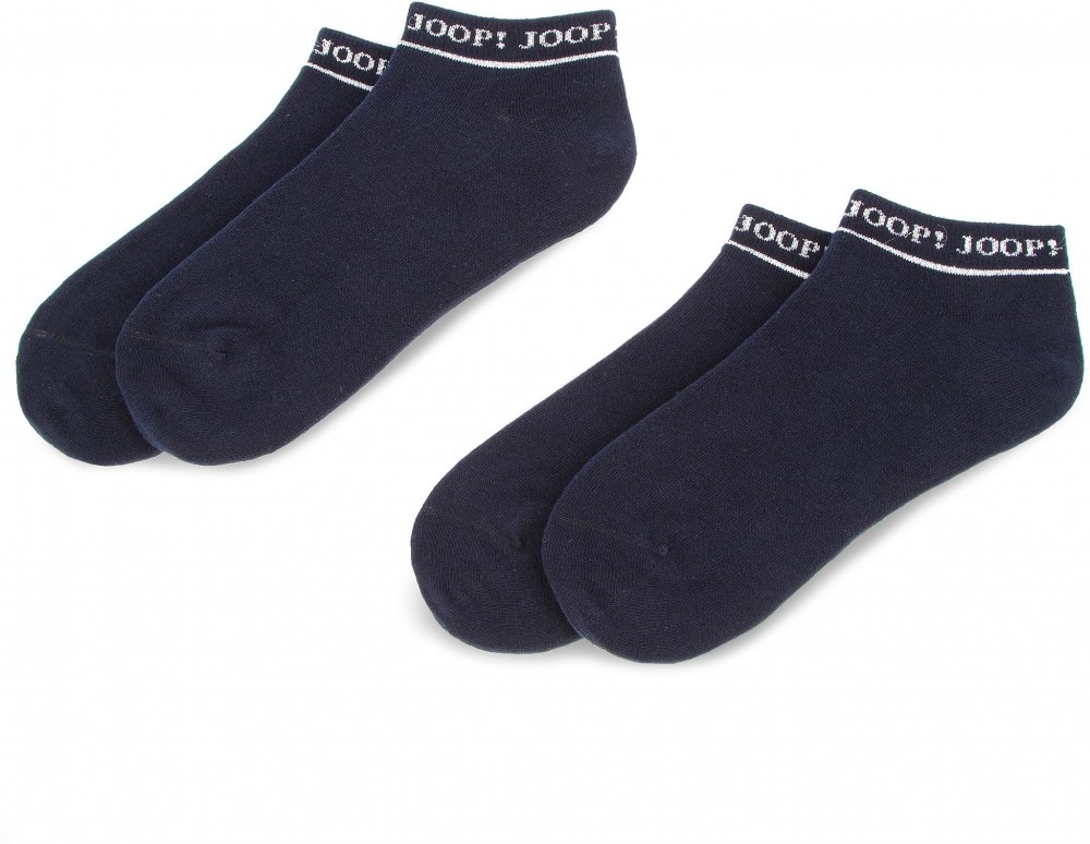 Két pár rövid női zokni JOOP! - Terry Lurex Sneaker 760.070 Navy 3000