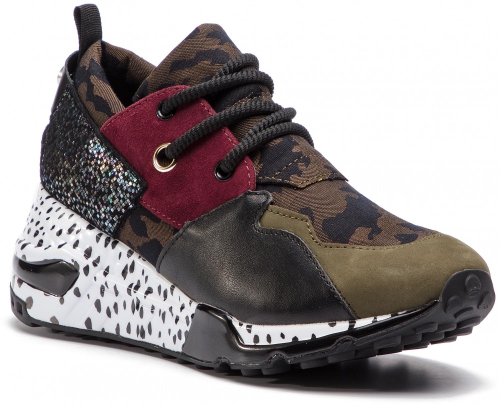 Steve madden cliff sales sneaker olive multi