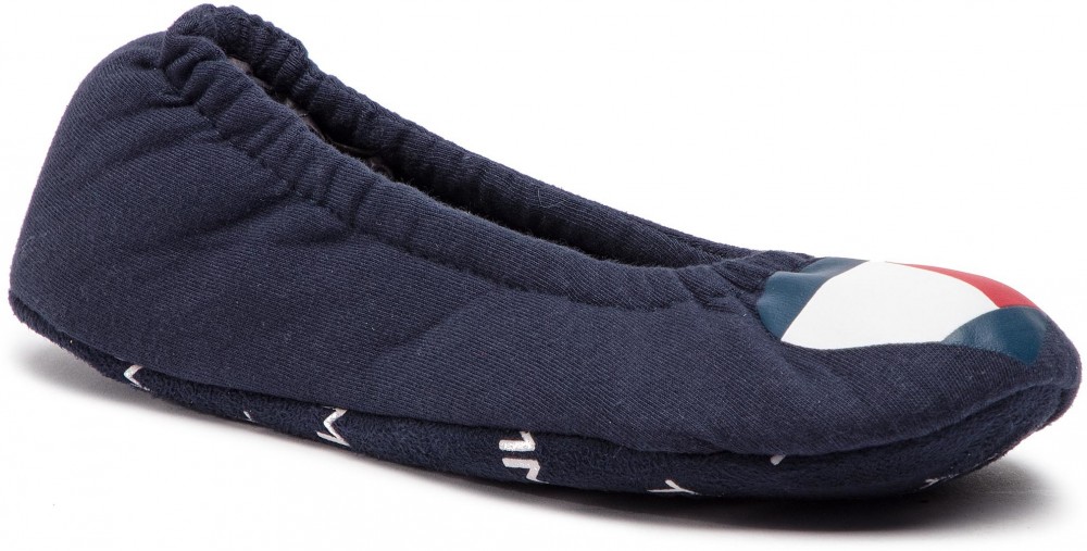 Zártpapucs TOMMY HILFIGER - Cozy Travel Pack Slipper FW0FW04179 Midnight 403