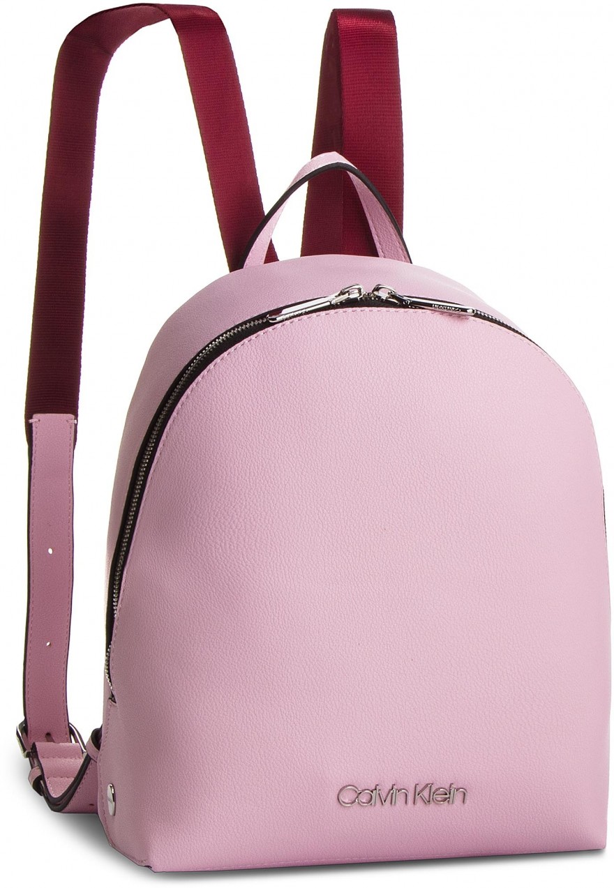 Hátizsák CALVIN KLEIN - Snap Sml Backpack K60K604804 Pink 639