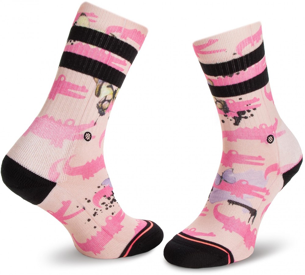 Hosszú női zokni STANCE - Alligator Pie W556C18ALL Pink