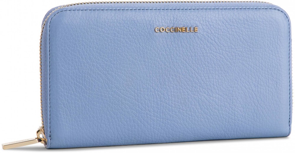 Nagy női pénztárca COCCINELLE - DW5 Metallic Soft E2 DW5 11 04 01 Cosmic Lilac B05