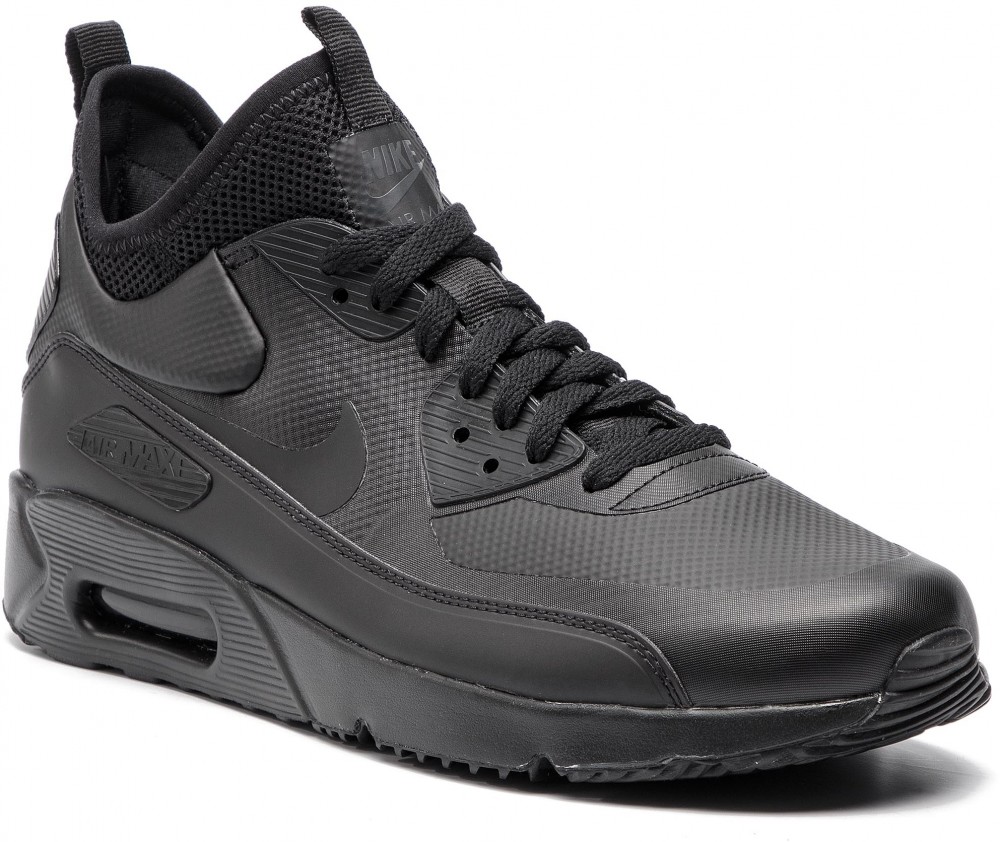 Cipő NIKE - Air Max 90 Ultra Mid Winter 924458 004 Black/Black/Anthracite