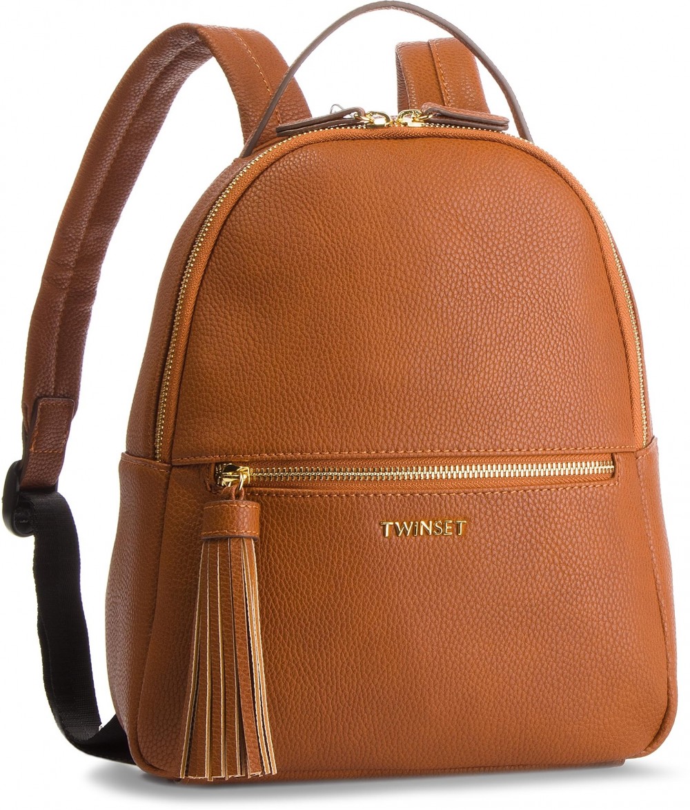 Hátizsák TWINSET - Zaino 191TA7603 Cuoio 00057