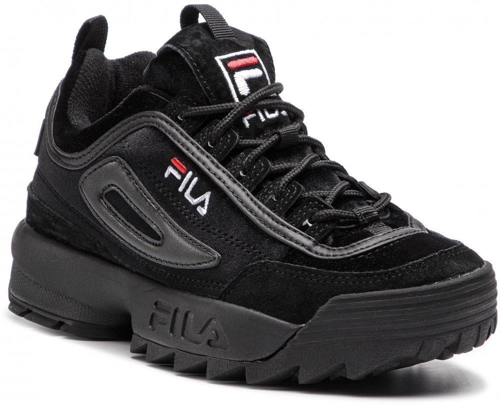 Sportcipő FILA - Disruptor V Low Wmn 1010440.12V Black/Black