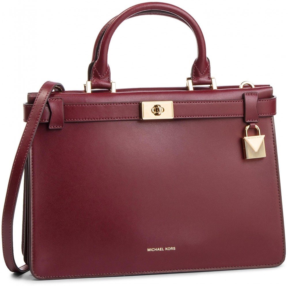 Táska MICHAEL MICHAEL KORS - Tatiana 30F8GT0S2L Oxblood