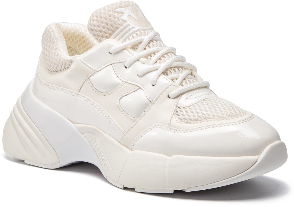 Sportcipő PINKO - Rubino Sneaker PE 19 BLKS1 1H20LS Y5BP White Z04