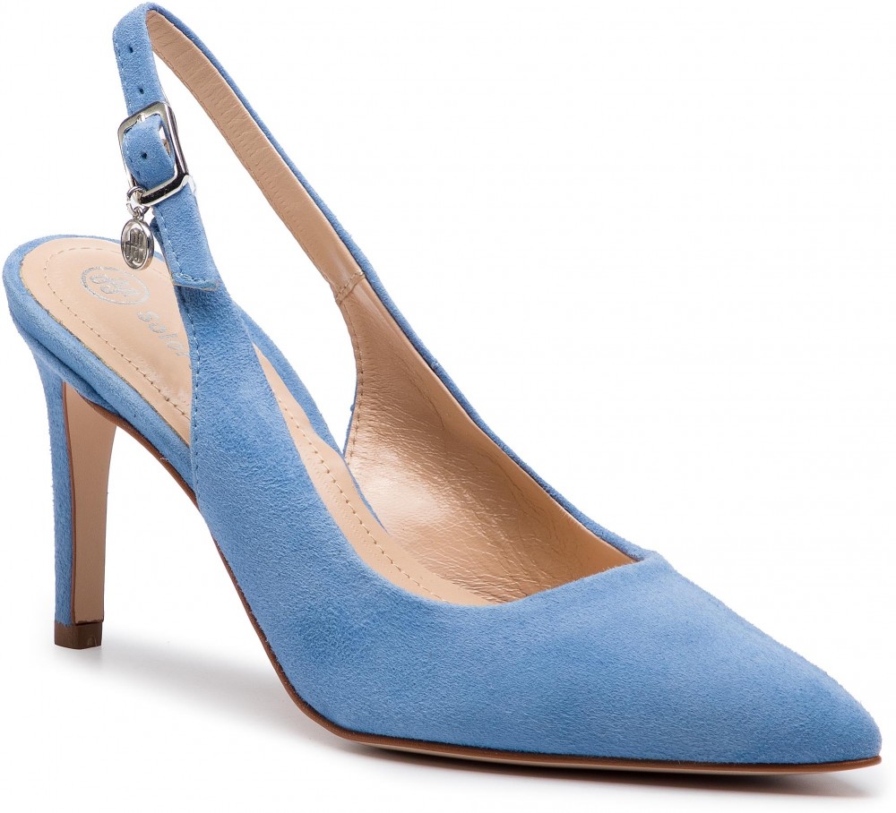 Szandál SOLO FEMME - 75414-88-I53/000-05-00 Błękitny