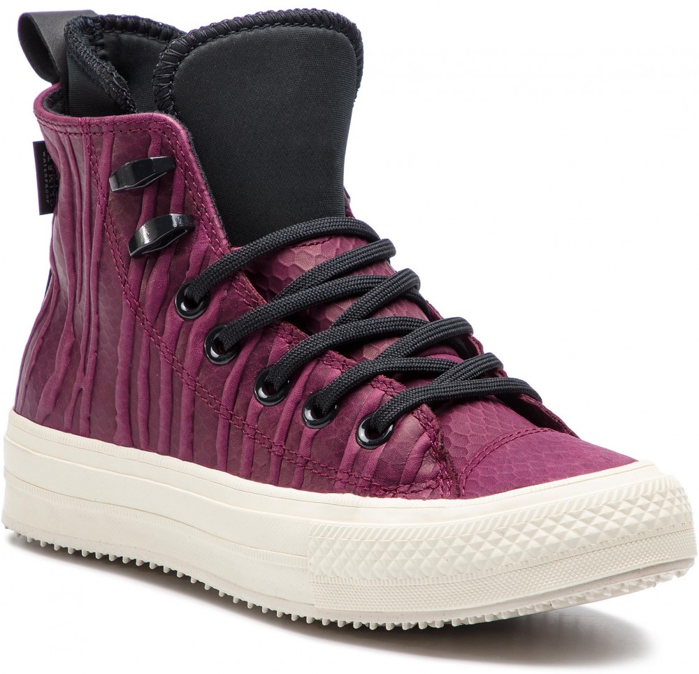 Sportcipő CONVERSE - Ctas Wp Boot Hi 558831C Dark Sangria/Black/Egret