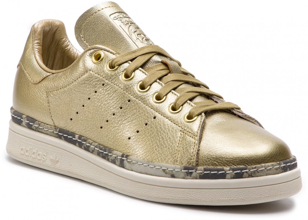 Cipő adidas - Stan Smith New Bold W F34120 Goldmt/Goldmt/Owhite