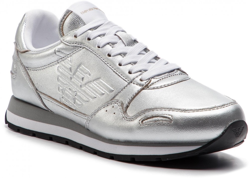 Sportcipő EMPORIO ARMANI - X3X058 XF278 00520 Silver