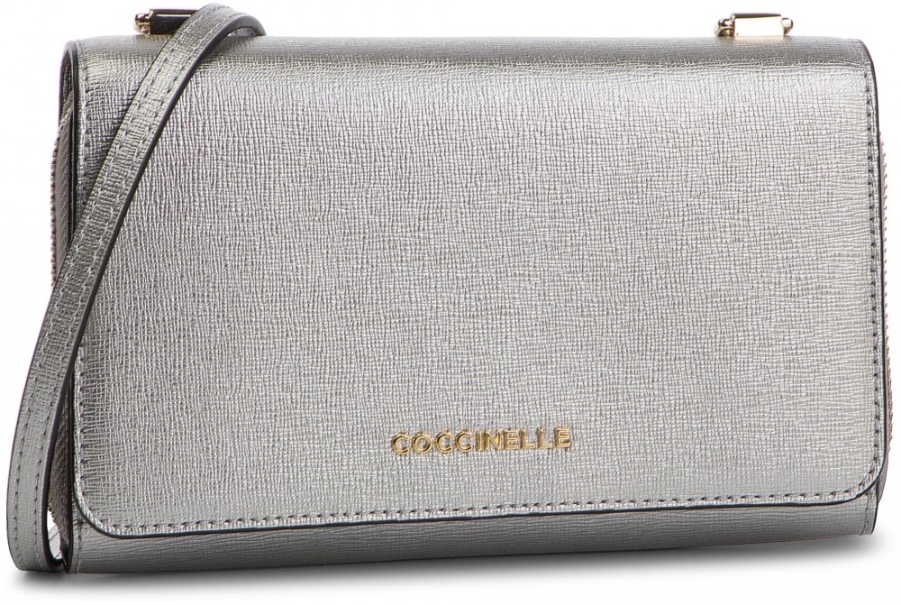 Táska COCCINELLE - DV3 Mini Bag E5 DV3 55 19 05 Silver Y69