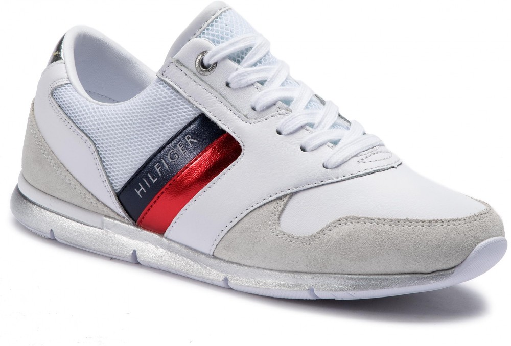 Sportcipő TOMMY HILFIGER - Light Sneaker FW0FW03785 Rwb 020