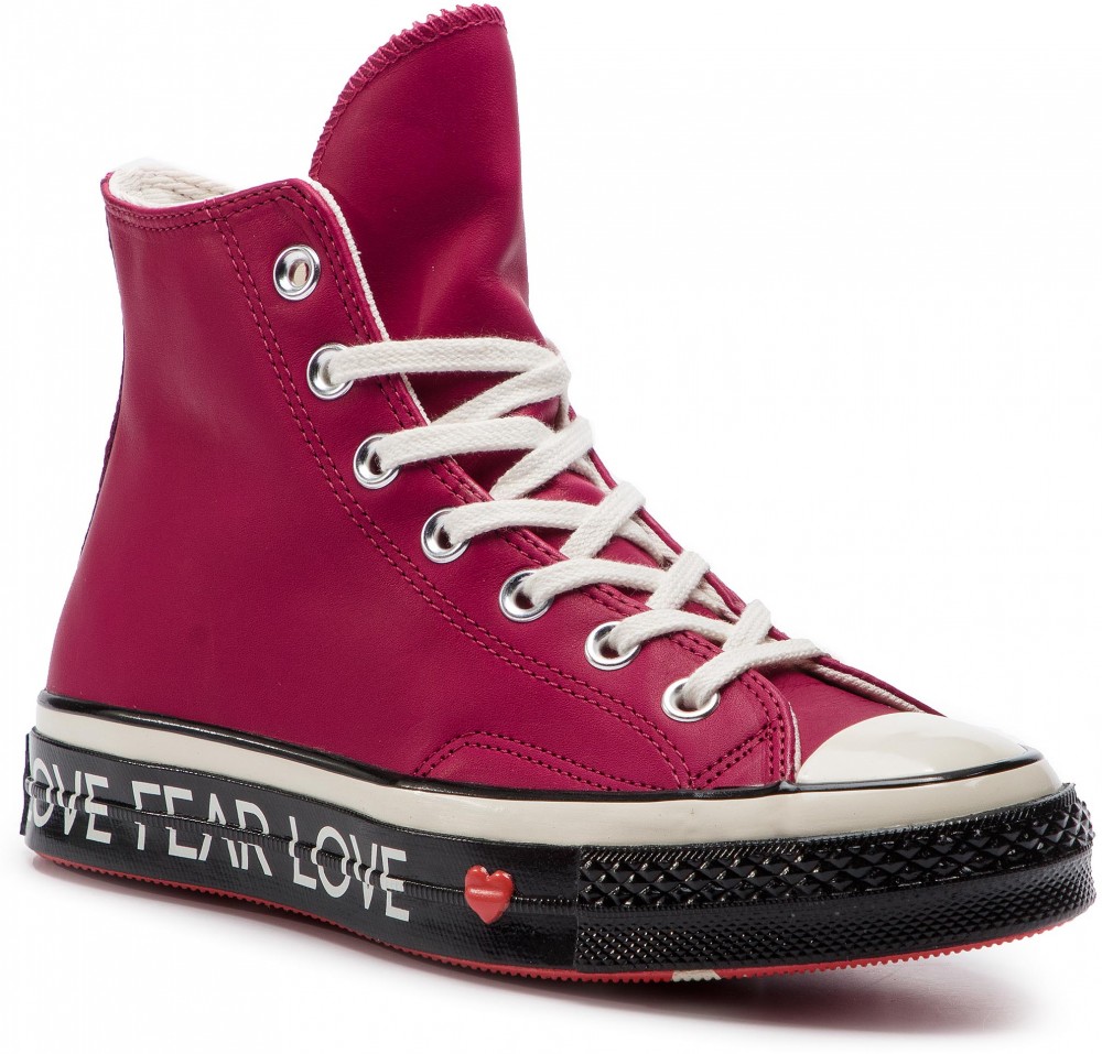 Tornacipő CONVERSE - Chuck 70 Hi 563472C Rhubarb/Egret/Blac