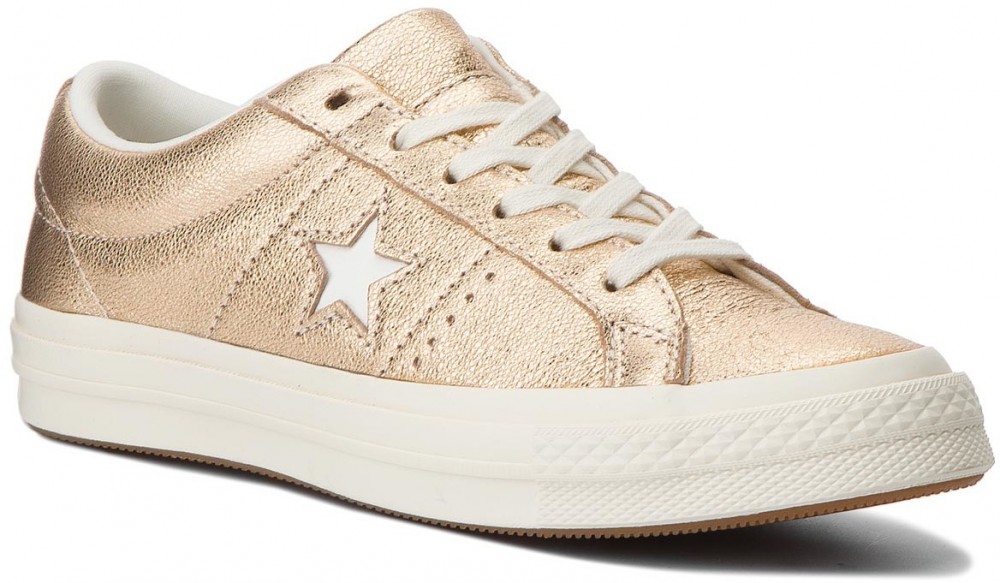 Teniszcipő CONVERSE - One Star Ox 161589C Gold/Egret/Egret