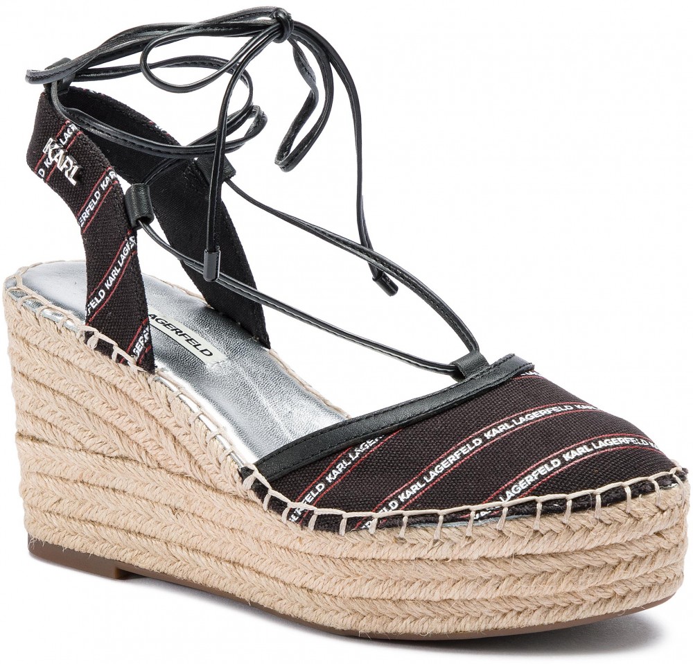 Espadrilles KARL LAGERFELD - KL32207 Black 900