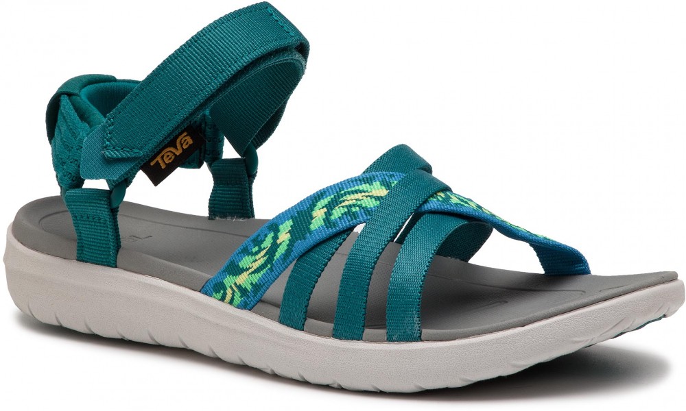 Szandál TEVA - Sanborn Sandal 1015161 Thena Deep Lake Multi