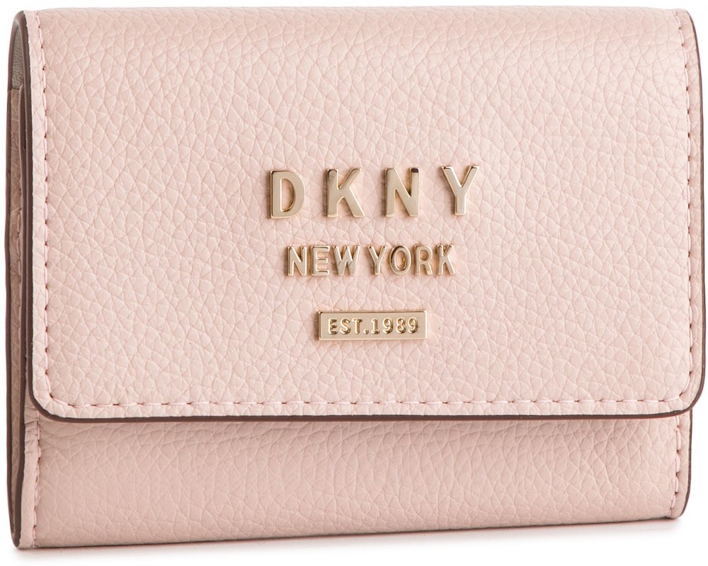 Kis női pénztárca DKNY - R91ZHB07 Iconic Blush 3IB