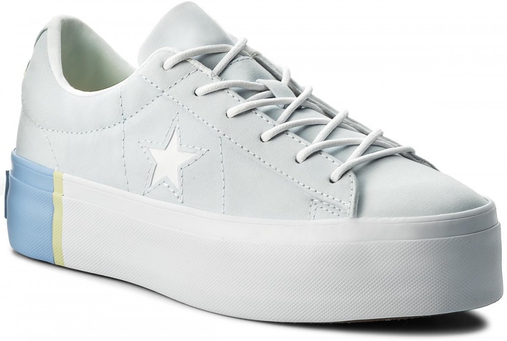 Sportcipő CONVERSE - One Star Platform Ox 559903C Blue Tint/Blue Chill/White