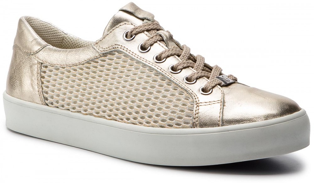Sportcipő CAPRICE - 9-23652-22 Lt Gold Mesh 961