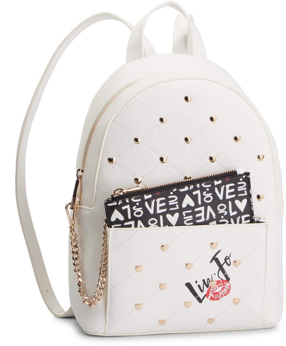 Hátizsák LIU JO - M Backpack N19076 E0010 Off White 01065