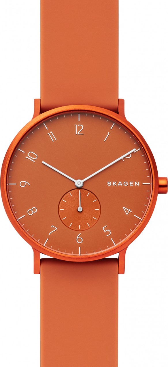 Karóra SKAGEN - Aaren Kulor SKW6511 Orange/Orange