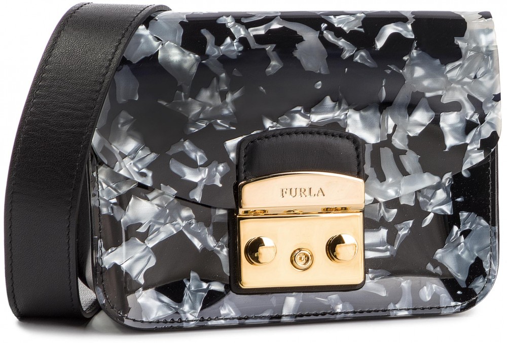 Táska FURLA - Metropolis 1008852 B BVQ4 O24 Onyx/Petalo