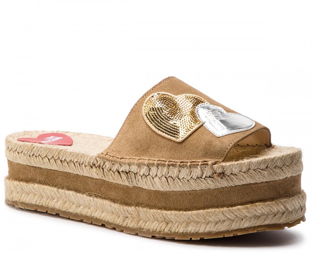 Espadrilles LOVE MOSCHINO - JA28075I07JF0105 Sabbia