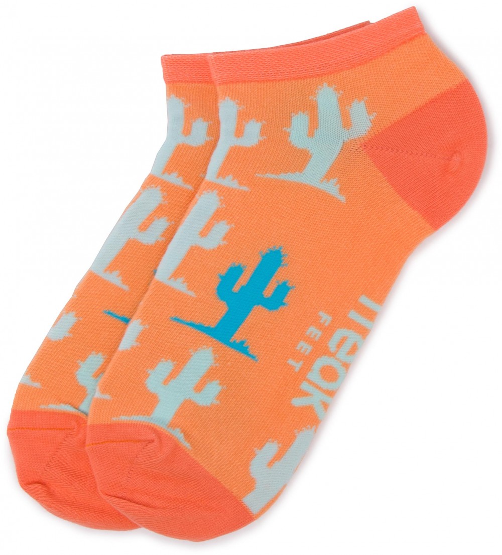 Rövid női zoknik FREAK FEET - SKAK-PIK Narancssárga