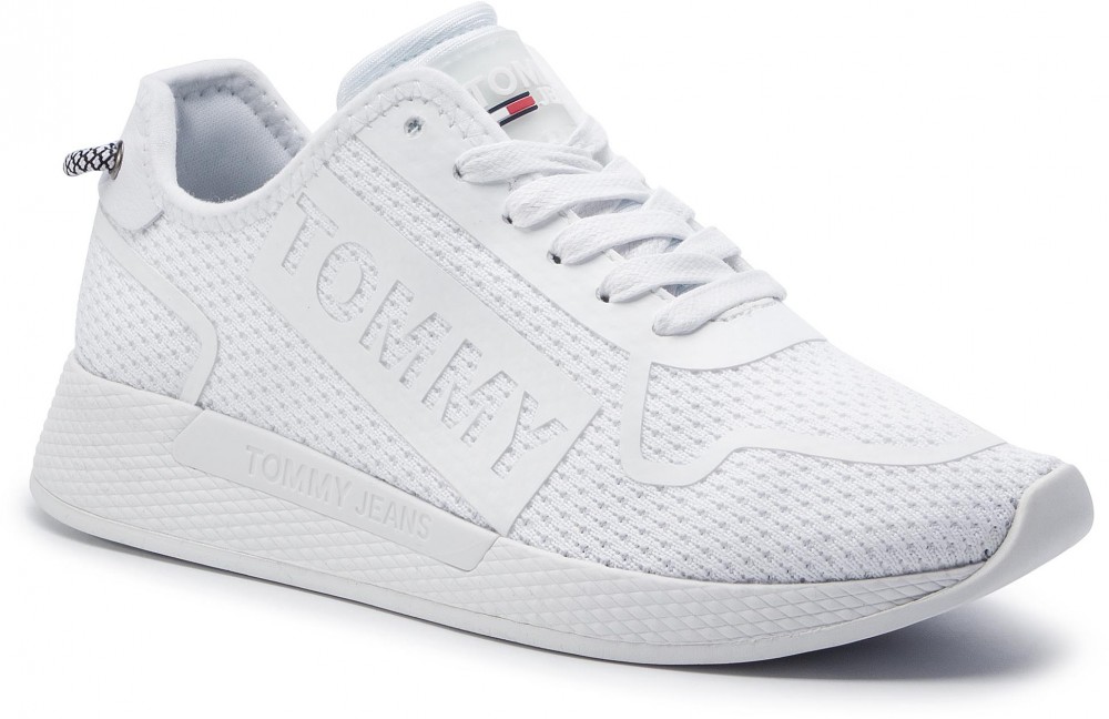 Sportcipő TOMMY JEANS - Technical Flexi Sneaker EN0EN00587 White 100