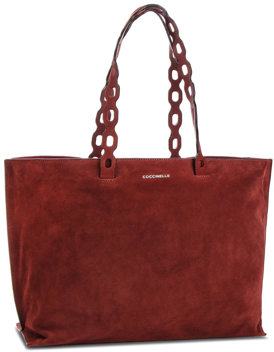 Táska COCCINELLE - CL6 Naive Suede E1 CL6 11 02 01 Bourgogne R00