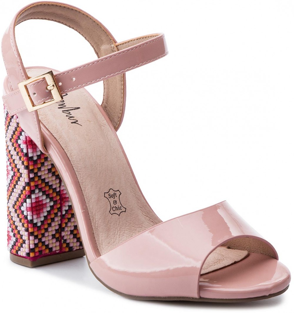 Szandál MENBUR - 20466 Pink 0003