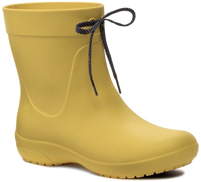 Gumicsizmák CROCS - Freesail Shorty Rainboot 203851 Lemon