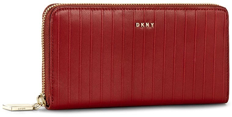 Nagy női pénztárca DKNY - Slgs-Gansevoort-Pinstripe R362280606 Scarlet 628