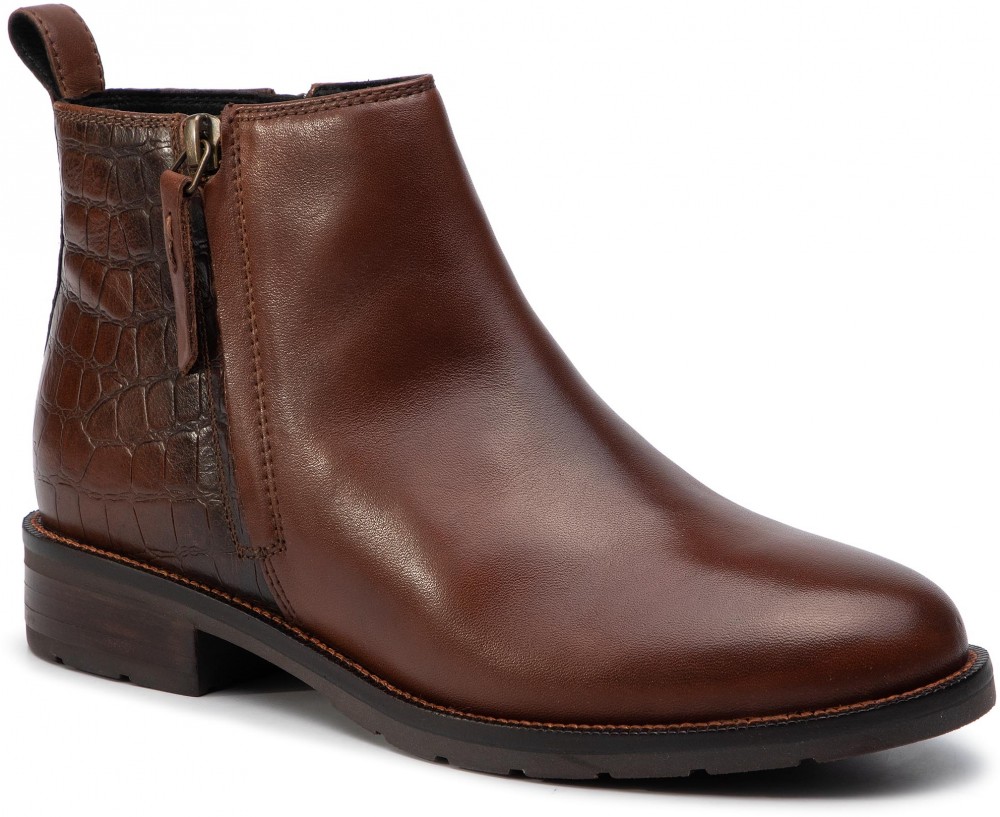Magasított cipő GEOX - D Bettanie D D94ETD 0436Y C0013 Brown