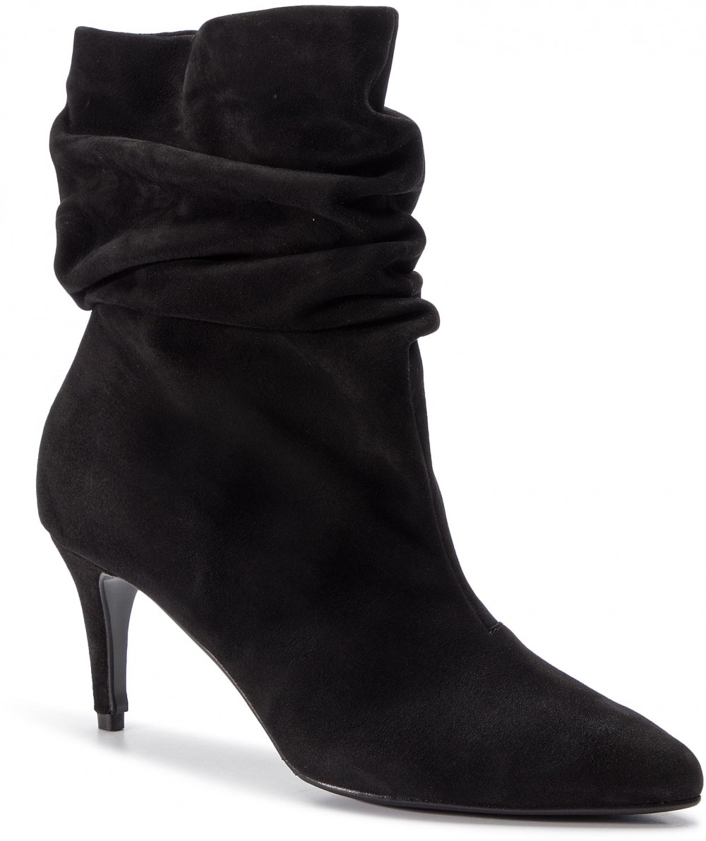 Magasított cipő WOJAS - 9513-61 Fekete