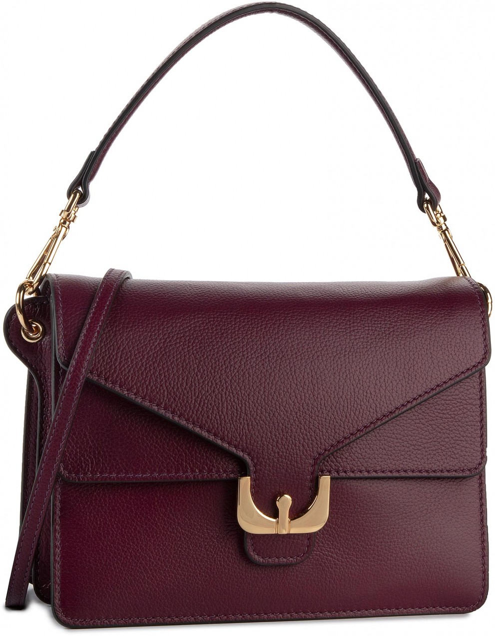 Táska COCCINELLE - EMO Ambrine Soft E1 EM0 12 01 01 Plum V21