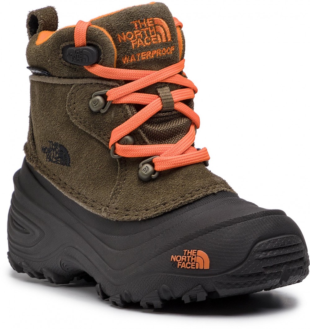 Hótaposó THE NORTH FACE - Youth Chilkat Lace II T92T5R5QB Tarmac Green/Scarlet Ibis