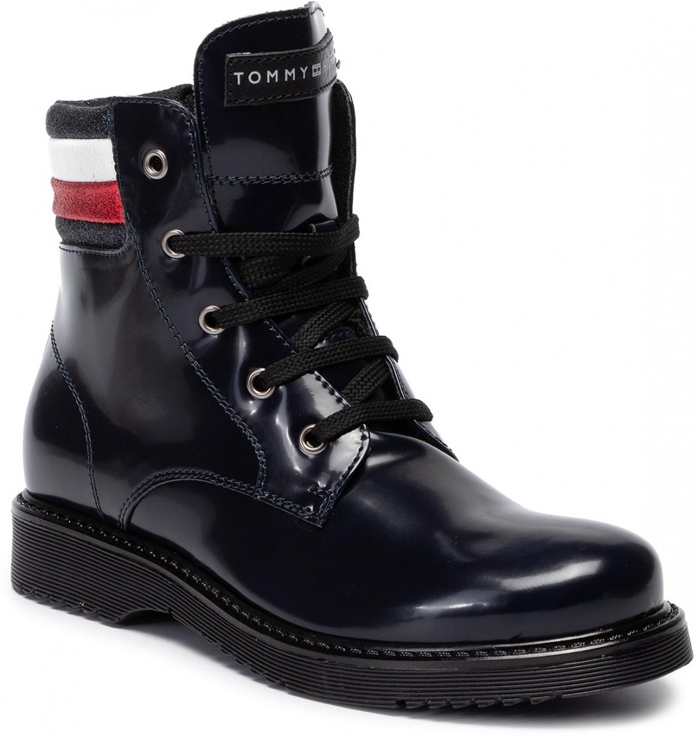 Magasított cipő TOMMY HILFIGER - T4A5-30448-0772 D Blue 800