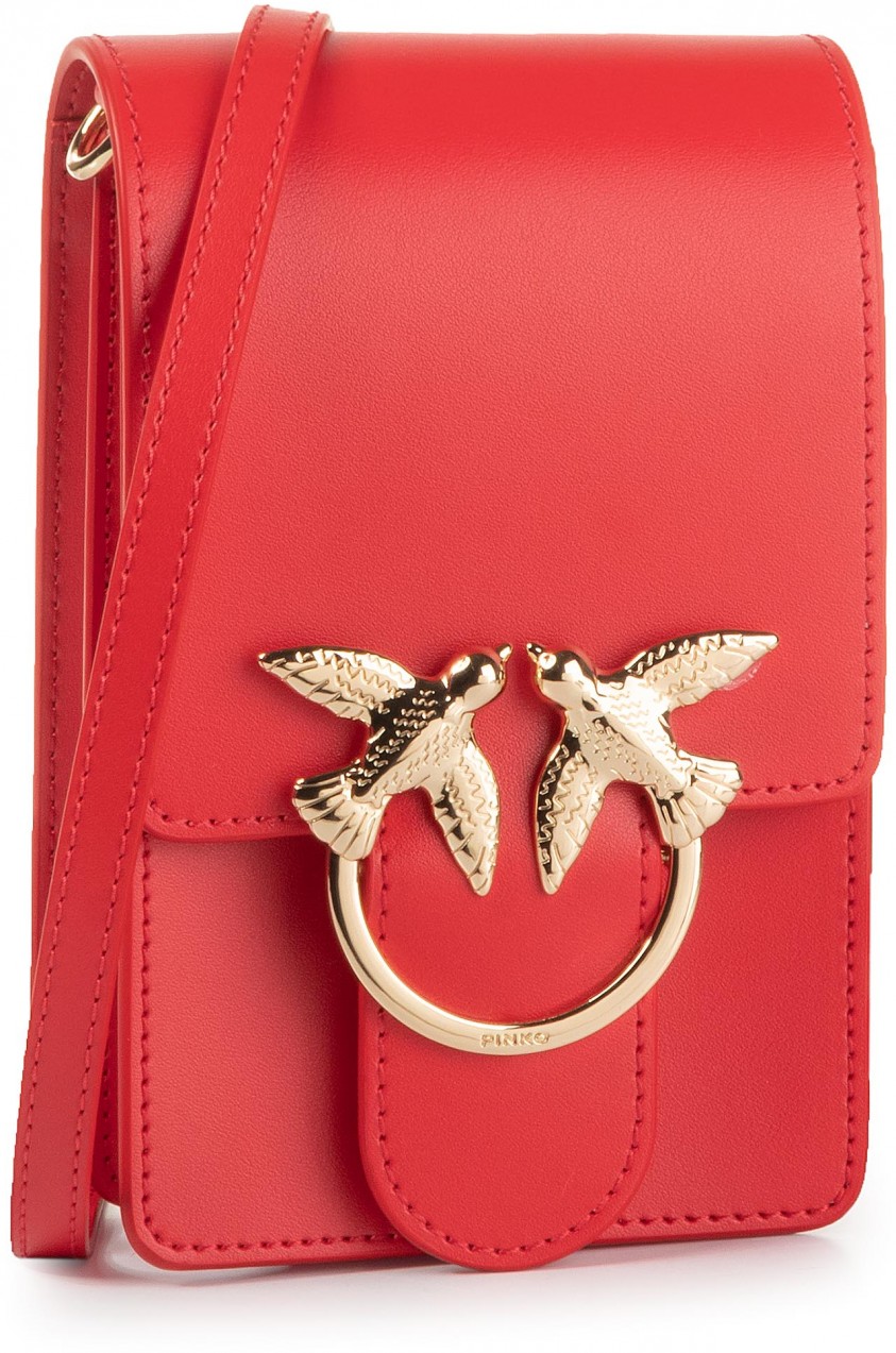 Táska PINKO - Love Smart Simply PE 20 PLTT 1P21LQ Y5FF Red R24