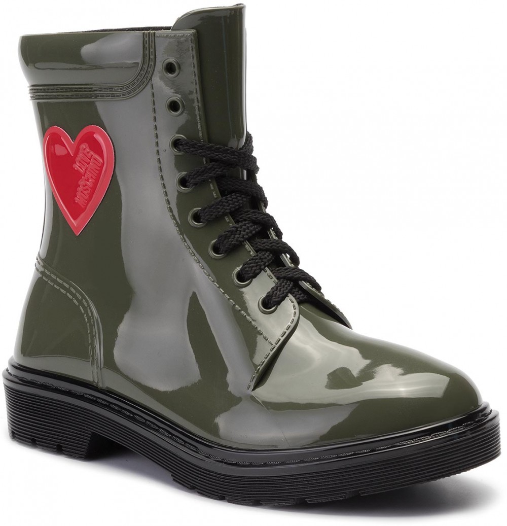 Bakancs LOVE MOSCHINO - JA24063G18I10852 Militare