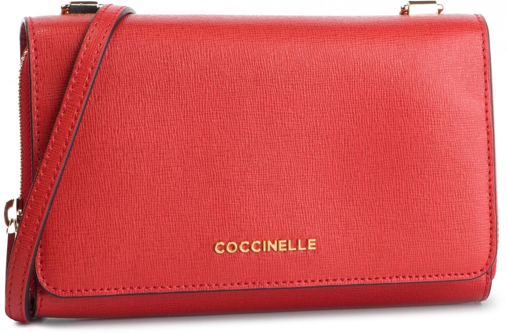 Táska COCCINELLE - DV3 Mini Bag E5 DV3 55 19 05 Coquelicot R09